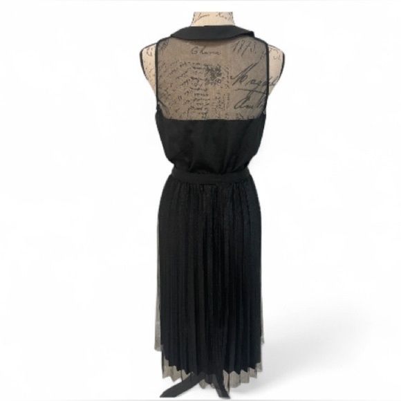 Kimchi Blue Black Top + New Mix Pleated Midi Skirt (Set)  Top Medium Skirt Small - Picture 6 of 6